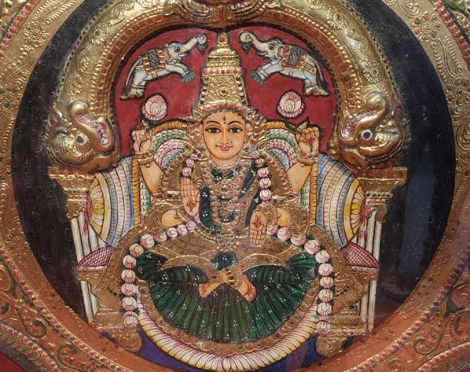 Kanakadhara Stotram in Telugu for Goddess Lakshmi - Sri Lakshmi Stotras.