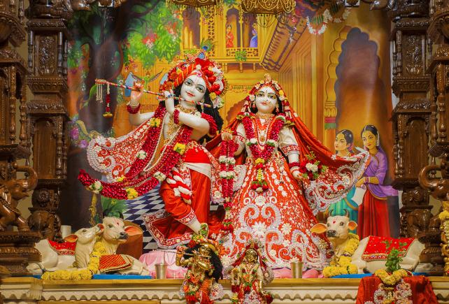 Madhurashtakam in Telugu to worship Lord Krishna.